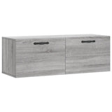 Wall Cabinet Grey Sonoma 100x36,5x35 cm Engineered Wood 830130