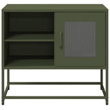 TV Cabinet Olive Green 68x39x60.5 cm Steel 853390