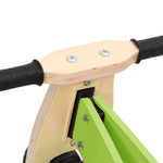 ZNTS Balance Bike for Children 2-in-1 Green 358353