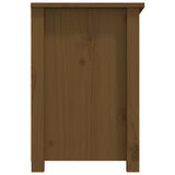 TV Cabinet Honey Brown 79x35x52 cm Solid Wood Pine 821500