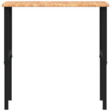 Workbench Light Brown 100x60x cm Solid Wood Oak Rectangular 3309680