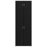 Storage Cabinet 3 pcs Black Oak 80 x 42.5 x 225 cm 3394517