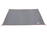 Water Resistant Tarp -Person 240 x 460 cm Grey and Orange 42001037
