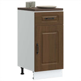 Kitchen Base Cabinet Kalmar Brown Oak Engineered Wood 853474