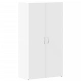 ZNTS File Cabinet White 60x32x115 cm Engineered Wood 840772