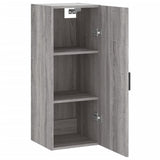 Wall Mounted Cabinet Grey Sonoma 34.5x34x90 cm 828858