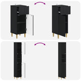 3 Piece Bathroom Cabinet Set ARNHEM Engineered Wood 3417847