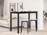 Standing Bar Table Engineered Wood Rectangular 892686