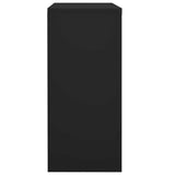 335953 Office Cabinet with Sliding Door Anthracite 90x40x90 cm Steel