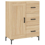 Highboard Sonoma Oak 69.5x34x180 cm Engineered Wood 3196014