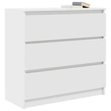 Sideboard White 80x35x76 cm Engineered Wood 861733