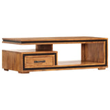 Coffee Table 100x45x33 cm Solid Acacia Wood 247493