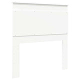 Headboard with Headboard White 80 cm Engineered Wood 887489