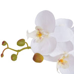 ZNTS Artificial Orchid Plant with Pot 75 cm White 244425