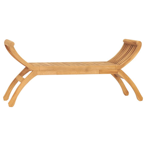 ZNTS Garden Bench 160 cm Solid Teak Wood 316150