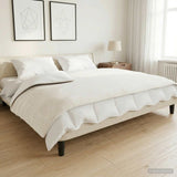 Weighted Blanket White 137 x 200 cm 10 kg 100% Cotton 205T 3442997