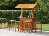 Garden Bar Set Acacia wood color Solid acacia wood Medium Tough 3116009