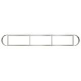 Raised Garden Bed Stainless Steel 280 x 40x 40 cm 8011702