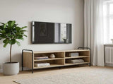 TV Cabinet 140 x 39.5 x 50 cm Sonoma Oak Engineered Wood 8013765