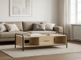 Coffee Table Sonoma Oak 99.5 x 49 x 41 cm Engineered Wood 8013585