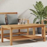 Coffee Table Brown 110 x 55 x 45 cm Solid teak wood 42002310