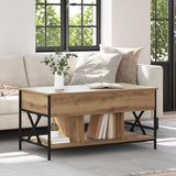 Coffee Table Artisan Oak 100 x 55 x 48.5 cm Engineered Wood 883036