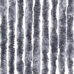 ZNTS Insect Curtain Silver 100x220 cm Chenille 284287
