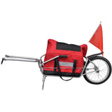 Bike Trailer One-wheel with Storage Bag 90621