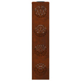 Solar LED Pathway Light 2 pcs Rusty Weathering Steel 879792