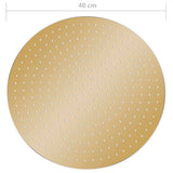 Rain Shower Head Stainless Steel 40 cm Round Gold 147706