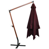 Hanging Garden Parasol Bordeaux red 313776