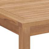 315620 Garden Dining Table 160x80x77 cm Solid Teak Wood