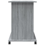 ZNTS Computer Desk Grey Sonoma 80x50x75 cm Engineered Wood 815544