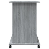 Computer Desk Grey Sonoma 80x50x75 cm Engineered Wood 815544