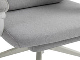 Office Chair, Ergonomic Desk Chair, High Back Fabric Work Chair with 160&deg Reclining Backrest, T3398P328209