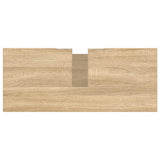 Bathroom Cabinet Sonoma Oak 80x33x60 cm Engineered Wood 831623