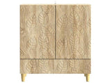 Sideboard Sonoma Oak 66 x 34.5 x 95 cm Engineered Wood 895127