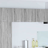 Hanging Cabinet 2 pcs Grey Sonoma and White 40 x 31 x 40 cm 884141