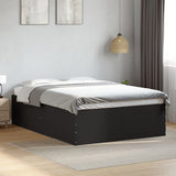 Bed Frame without Mattress Black 120x200 cm 3280931