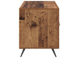 Sideboard with Drawer Old Wood 100 x 36 x 60 cm Engineered Wood 882451
