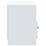 TV Cabinet with Drawer White 102 x 34.5 x 47 cm Engineered Wood 895825