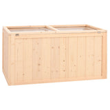 Hamster Cage 104x52x54 cm Solid Wood Fir 172380