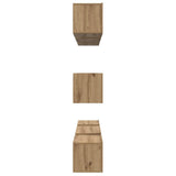 TV Cabinet Set 8 pcs Artisan Oak Engineered Wood 3393167