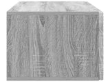 Wall-Mounted TV Cabinet Grey Sonoma 98 x 31 x 30 cm 898561