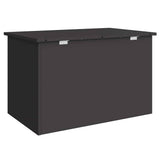 Outdoor Storage Box Black 80 x 50.5 x 50 cm Steel 874567