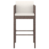 Garden Bar Set Brown, Black, Cream White 3203936