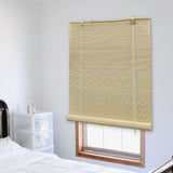 Roller Blind Bamboo 140x220 cm Natural 245819