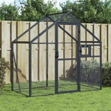 ZNTS Aviary Anthracite 179x100x185 cm Aluminium 152260