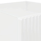 TV Wall Cabinet Gloss White 30 x 31 x 80 cm Engineered Wood 892297