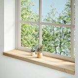 Window Sills 2 pcs Untreated 110x30x2 cm Solid Wood Oak 4009113